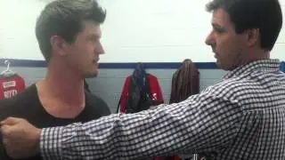 Troy Crowder teaches Brad how to fight!