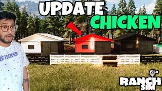 UPDATE & NEW BIG CHICKEN COOK BARN🤯 IN RANCH SIMULATOR S2 #8