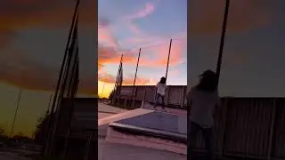 Evan Lancaster 🌅Golden hour sesh 🛹#skateboard #skater #skateboardingisfun #skateboarders #function
