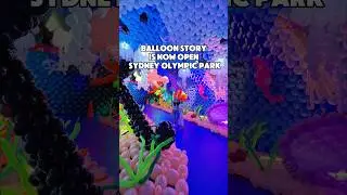 В Сиднейском олимпийском парке открылась выставка Balloon Story!