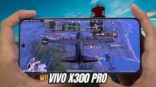Vivo X300 Pro test game PUBG Mobile | Dimensity 9500