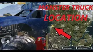 MONSTER TRUCK LOCATION IN PUBG MOBILE