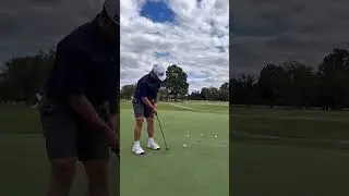 Can YOU do this Putting drill? 👀⛳️#relatablegolf #golfhumor #funnygolf #golf #putt #putter #golfer