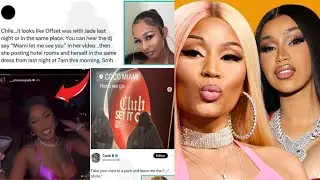 Cardi B goes AWF on 0ffset for being with his M!STRESS 😱 Nicki Minaj being PETTY 🤣 Cardi RESPONDS 😬