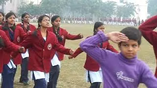 Jawahar navodaya vidyalaya kharaunadih muzaffarpur march past NCC on 26 january in year 2014 .......