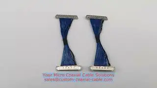 ultrasound probe micro-coax South Korea supplier micro coaxial lvds cable 40 awg microcoax cable lig