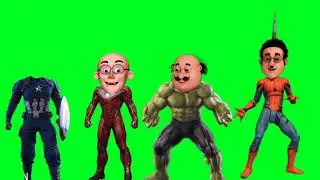 MOTI PATLU WRONG HEADS GREEN SCREEN FULL VIDEO? Wrong Heads Motu patlu green screen video