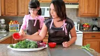 In The Rainbow Kitchen - Kale Chips