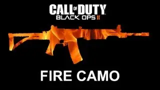 Black Ops 2 | Fire Camo Glitch in Campaign