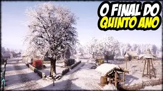 DECORAÇÃO DA VILA, EXPANSÃO DO IMPÉRIO E O FINAL DO QUINTO ANO | MEDIEVAL DYNASTY HARDCORE EP 23