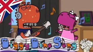 Diggy, Diggy Dino Song (English) || Diggy Kids Zone