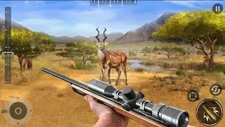 Wild deer hunt forest in wild deer hunter simulator animal hunting games 3d