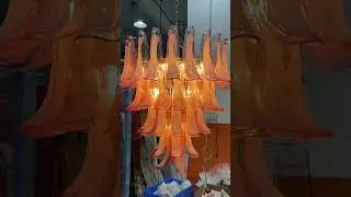 Murano Petal Chandelier