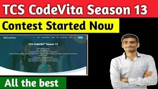 Tcs Codevita Round-1 Started now😱All the best #tcs #tcscodevita