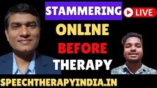 LIVE | Pre Therapy | Stammering Myth And Facts By SLP Sanjay Kumar