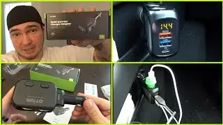 Otium Multi Port Car Adapter Review!