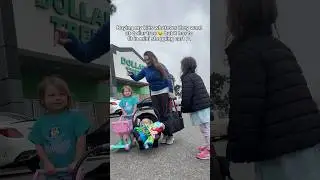 Buying my kids whatever they want at dollar tree 🤑 but it has to fit in mini shopping cart 🛒
