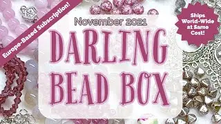 Darling Bead Box November 2021 Subscription Unboxing