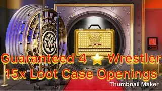 WWE Mayhem - Guaranteed 4 Star Wrestler/15x Loot Case Openings
