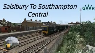 TS Classic Wessex Mainline: Salisbury To Southampton Central Class 166 GWR