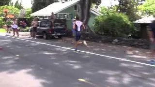 2013 Ironman World Championships - Sebastian Kienle Passing Andrew Starykowicz