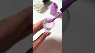 INGLOT O2M Breathable Nail Enamel - Halal Nail Polish tutorial #shorts