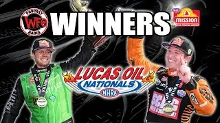 Blake Alexander and Justin Ashley join WFO Radio after winning the NHRA Lucas Oil Nationals