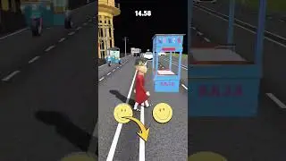 road cross game challenge 🚦🎯 #filterchallenge #music #funnyfiltergame #gaming #duet #gartenofbanban