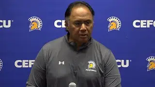San José State Football Tuesday Press Conference