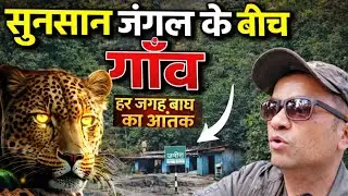उत्तराखंड में बाघ का आतंक | Village Life near Jim Corbett | Leopard Terror Zone #uttrakhand