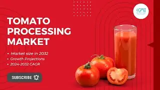 Tomato Processing Market Statistics, 2024-2032 | Global Market Insights | Industry Forecast
