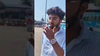 Kongad Bus stand in Kerala 