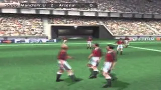 Fifa 99 #01 Manchester United : Arsenal