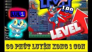 Luyện Cấp Siêu Tốc Pokemon Lên level 100 Chỉ trong 20 phút | Pokemon Revolution Online |CZ
