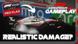 How REALISTIC Is The DAMAGE on F1 Manager 2022? | F1 Manager 22 Gameplay