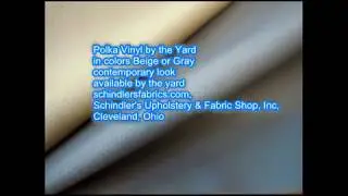 Pattern Polka Vinyl Fabrics