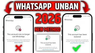WhatsApp Ban Problem New Solution 2026 || This account can no longer use WhatsApp New Solution 2026