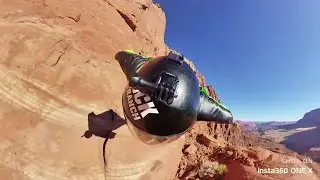 Wingsuit BASE Jump | Paria Canyon | Flake Run Lower Notch