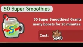 Buying 50 Super Smoothie Bundle *1 step closer to gummy balls