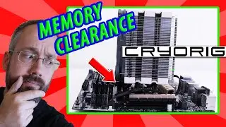 CPU Cooler Memory Clearance - Cryorig H5 Universal Unboxing & Review