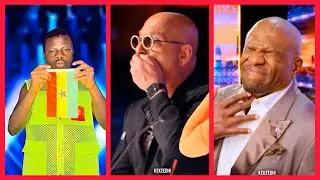 Wow!!! 😱😱 Ghana flag 🇬🇭🇬🇭🇬🇭 Magic trick Moves inAmerica's got talent Show