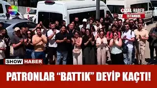 Maaş alamayan emek&ccedil;iler kazan kaldırdı!
