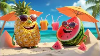 Fruit Dance Battle! Hilarious Summer Moves
