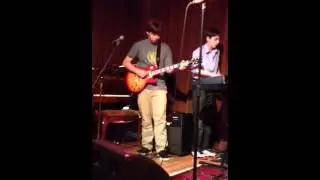 Jason playing an original song