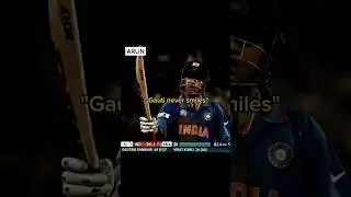 Gouti never smiles || 🥰. #trending #viral #cricket