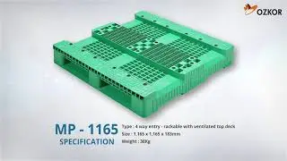 MP1165 Plastic Pallet