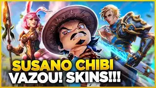 SMITE BRASIL | SKINS PATCH 8.9 BONUS UPDADE! SPOILERS!