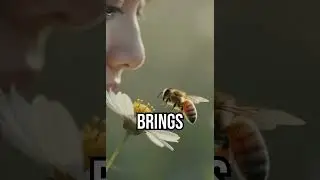 Discover the magic of bees! #Pollination #NatureDance #BeePower