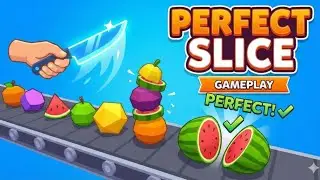 100% Satisfying Slicing! 🍉 Perfect Slice Live Stream level 310