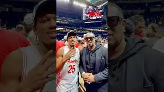 Rapper Master P Celebrates his Son Reach the Final Four with University of Houston #finalfour